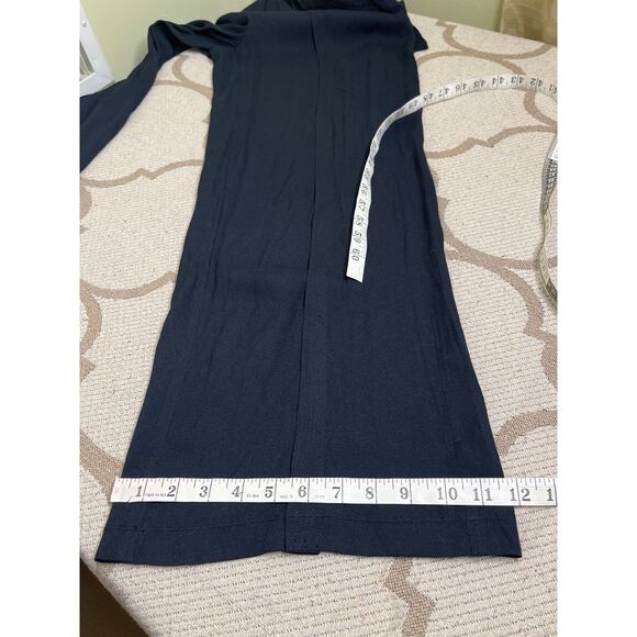 Ulla Johnson Alandra Pants Raven Black High Waisted Pockets Crepe,size 2,MSRP425 - Picture 13 of 16